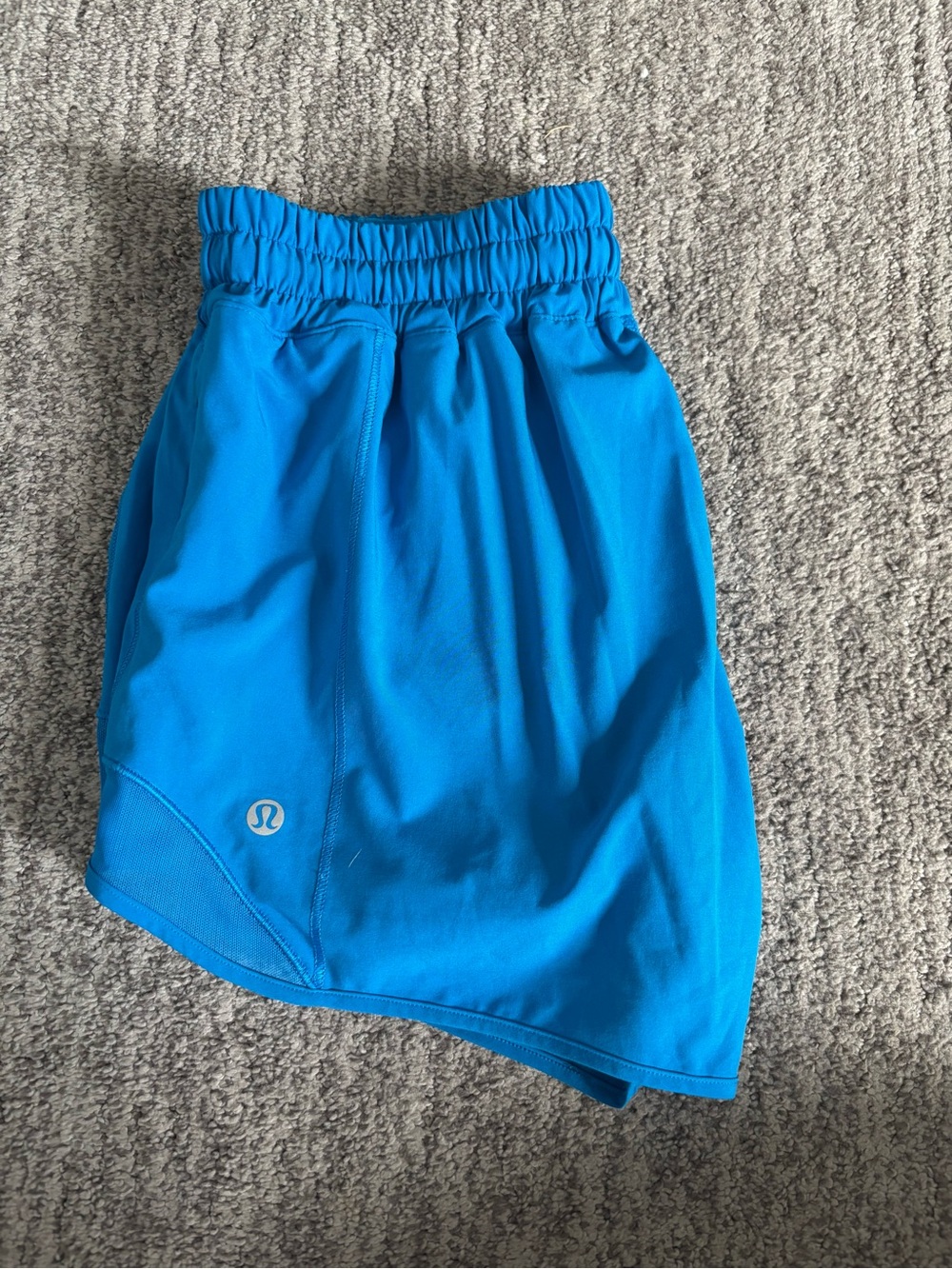 Lululemon hotty hot shorts blue